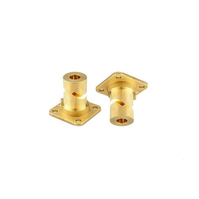 acquistare L'ottone CNC personalizzato dell'OEM parte il rivestimento della polvere della boccola della flangia d'ottone online manufacture