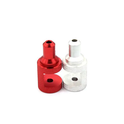 acquistare Parti di tornitura CNC metallo Alta tolleranza rame Torno CNC Noce di lavorazione con schermo di seta online manufacture